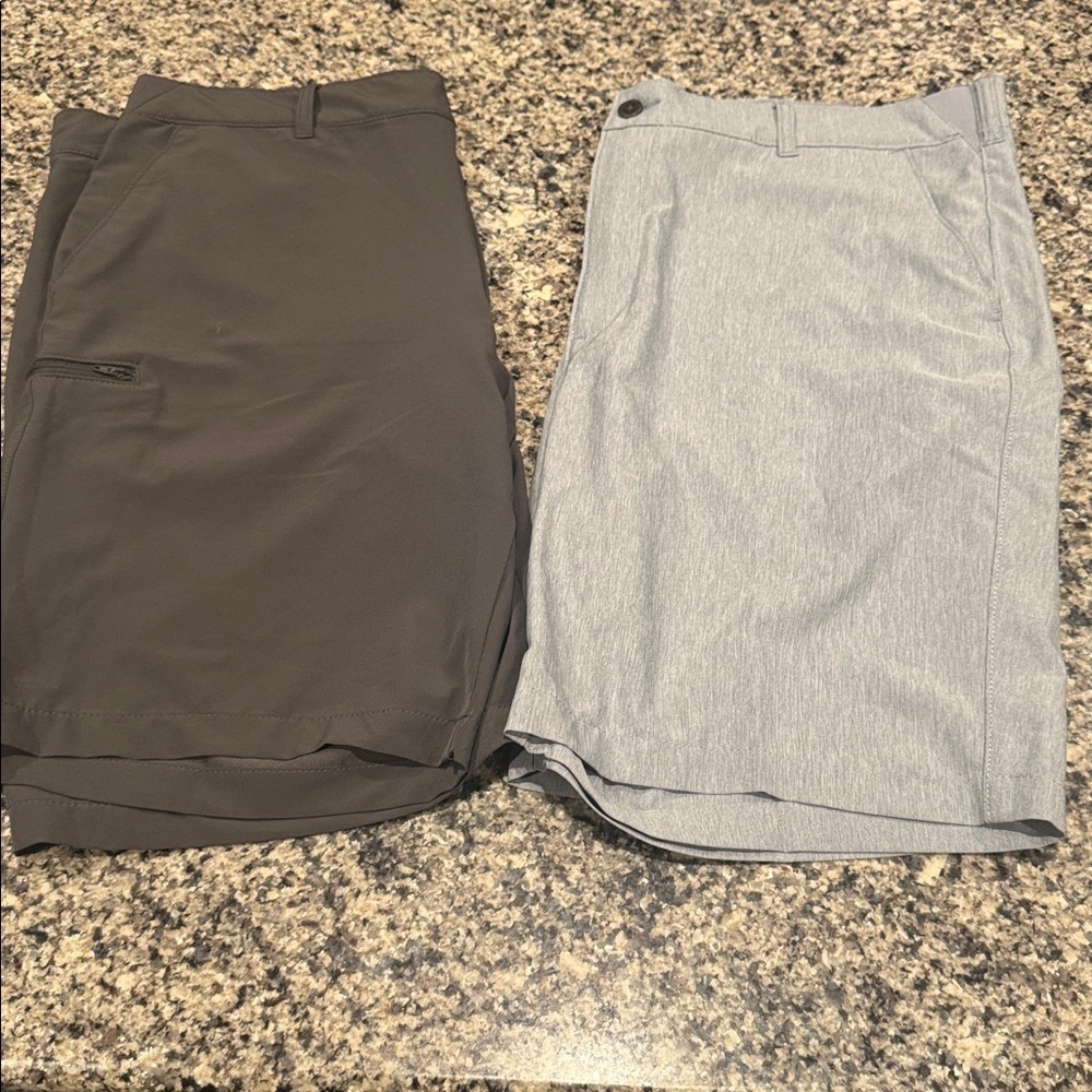 Lee Gray & Brown Men's Shorts Size 40